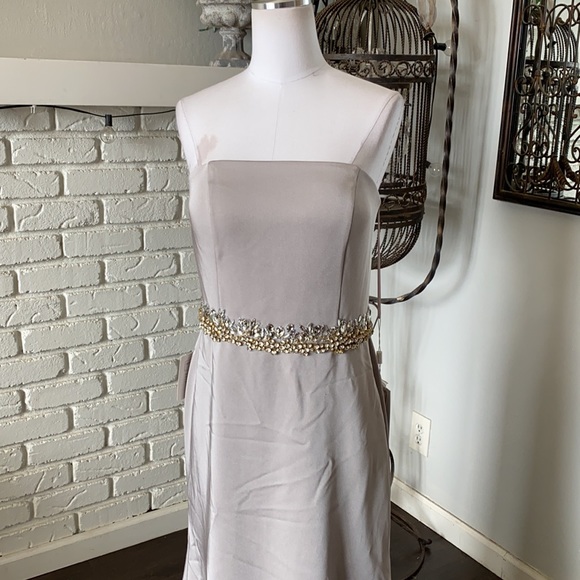 COLORS STRAPLESS WEDDING FORMAL PROM GOWN DRESS 1541 12 NEW BRIDESMAID - Picture 6 of 13